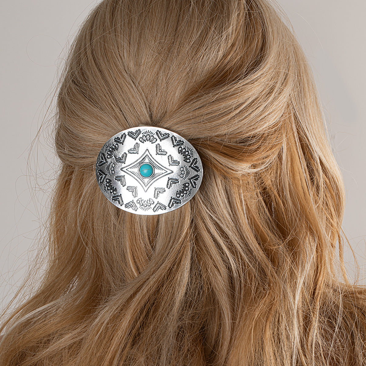 Geometric Hair Clip for Kids - Alloy Barrette