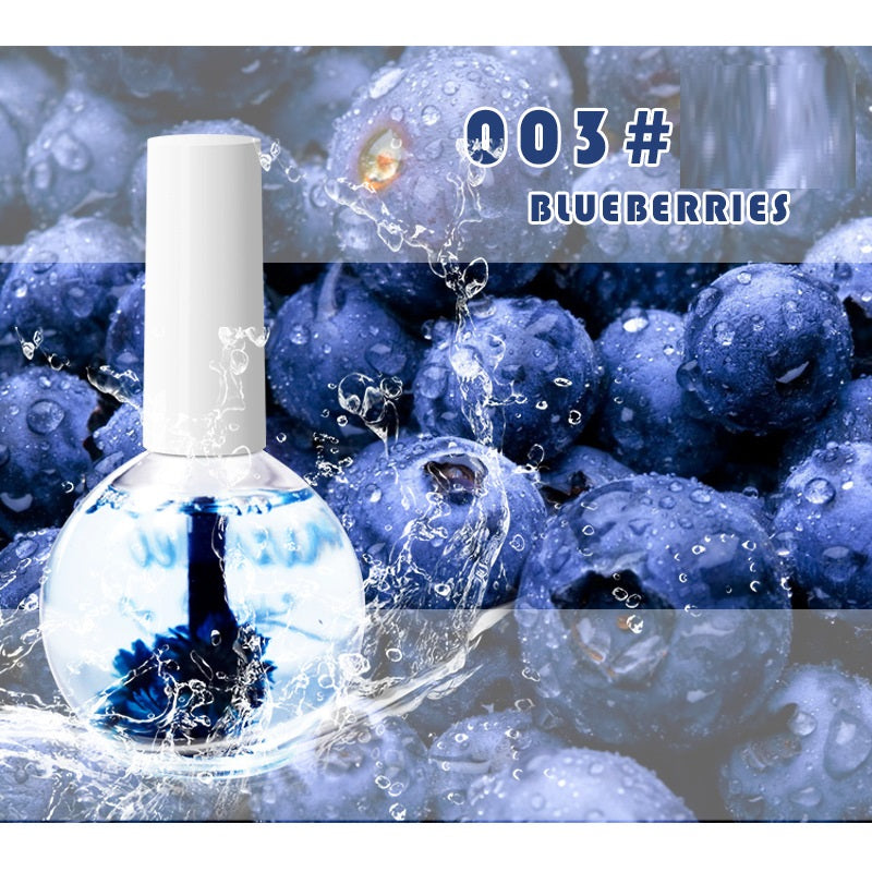 Dried Flower Cuticle Oil - 15ml Moisturizing Nail & Cuticle Treatment