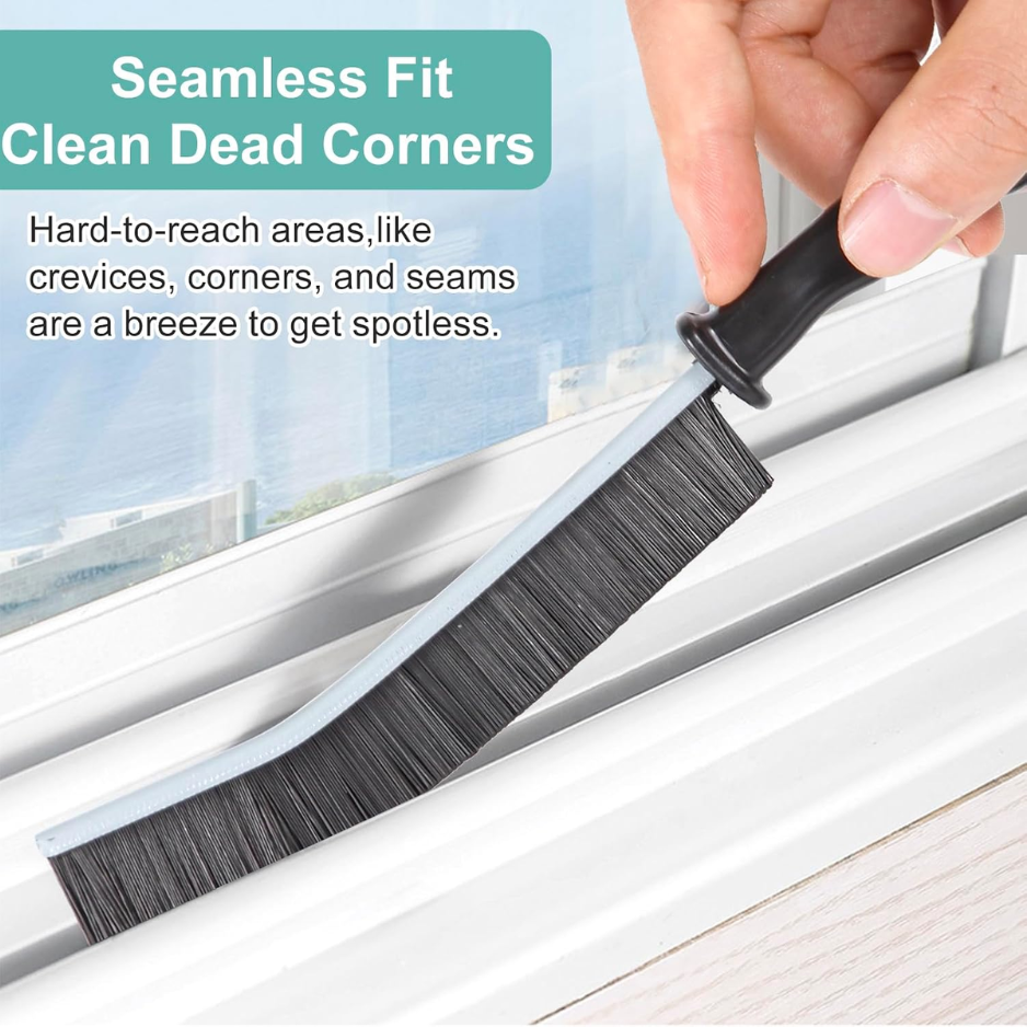 5-Piece Hard Bristle Cleaning Brush Set for Kitchen & Bathroom