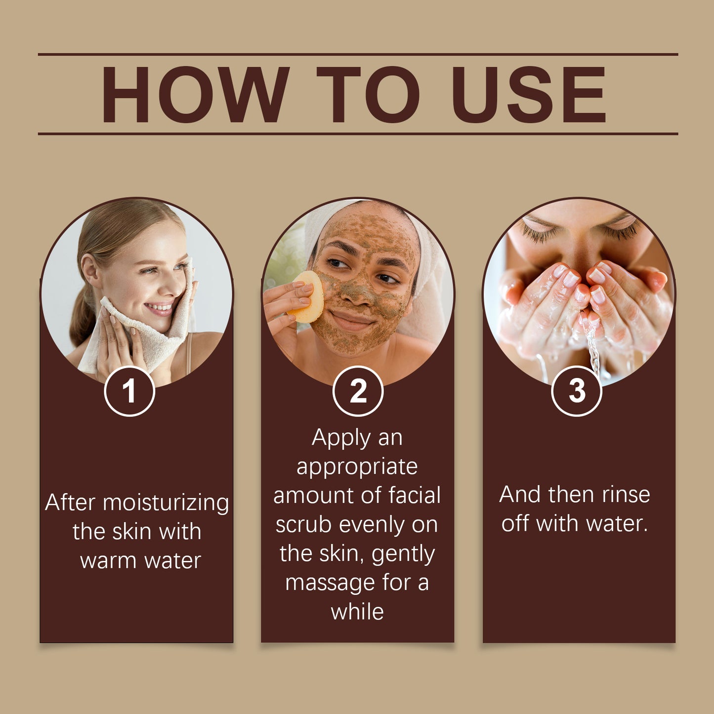 Honey Brown Sugar Exfoliating Scrub for Deep Cleansing & Moisturizing
