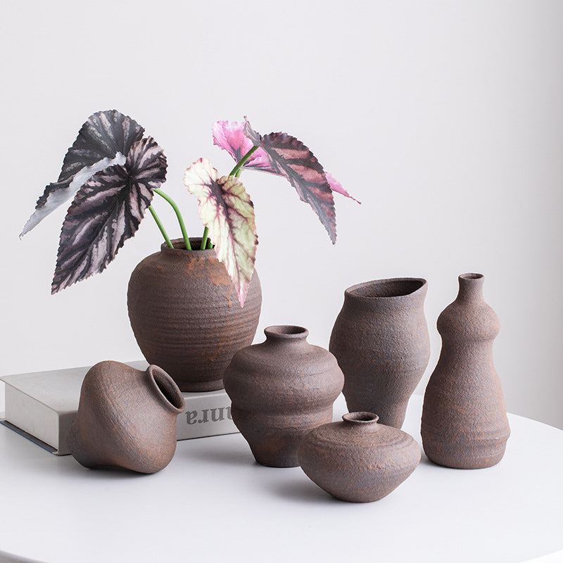 Ceramic Vase for Flower Arrangements Hydroponics Home Decor