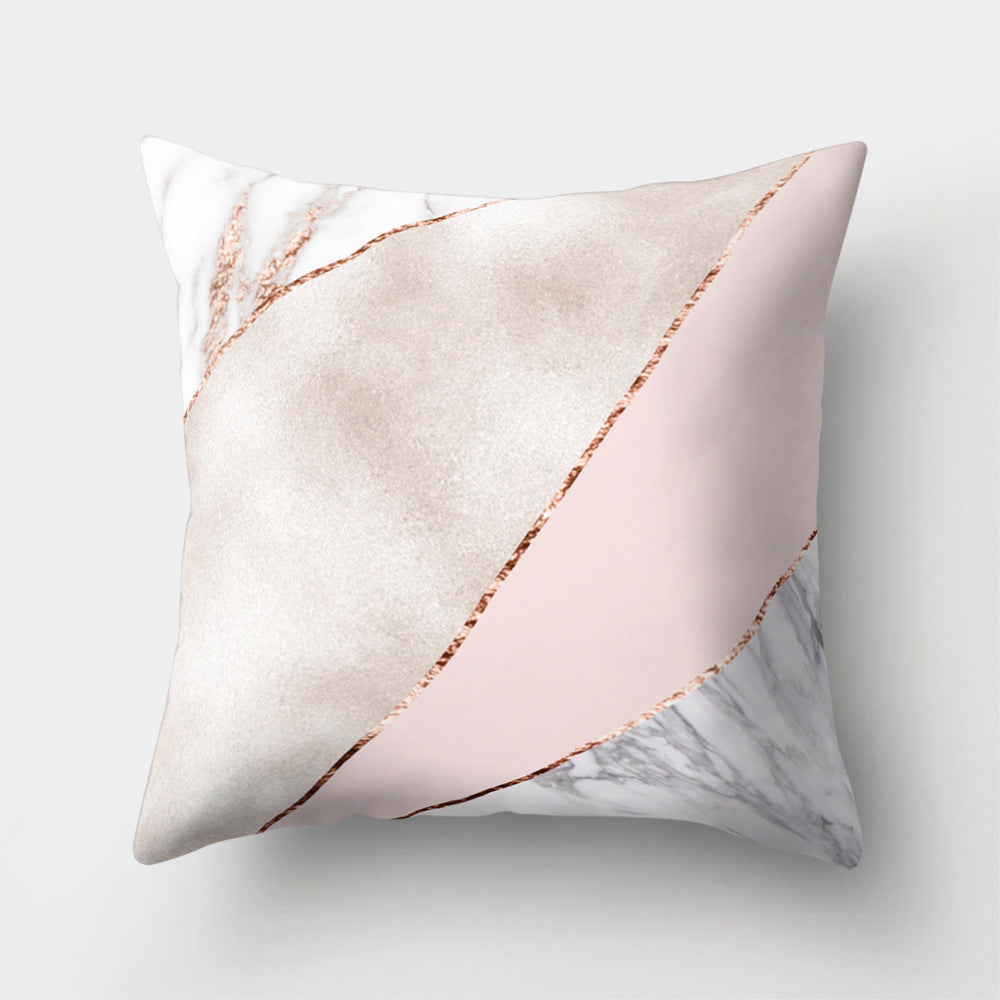 Cartoon Pattern Pillow Cover - Polyester Cushion Cover for Sofa & Home Decor