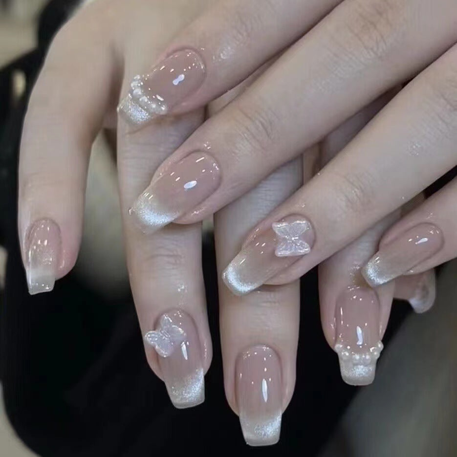 Fake Nail Stickers with Armor Classic Nail Tips for Nail Art and Manicure