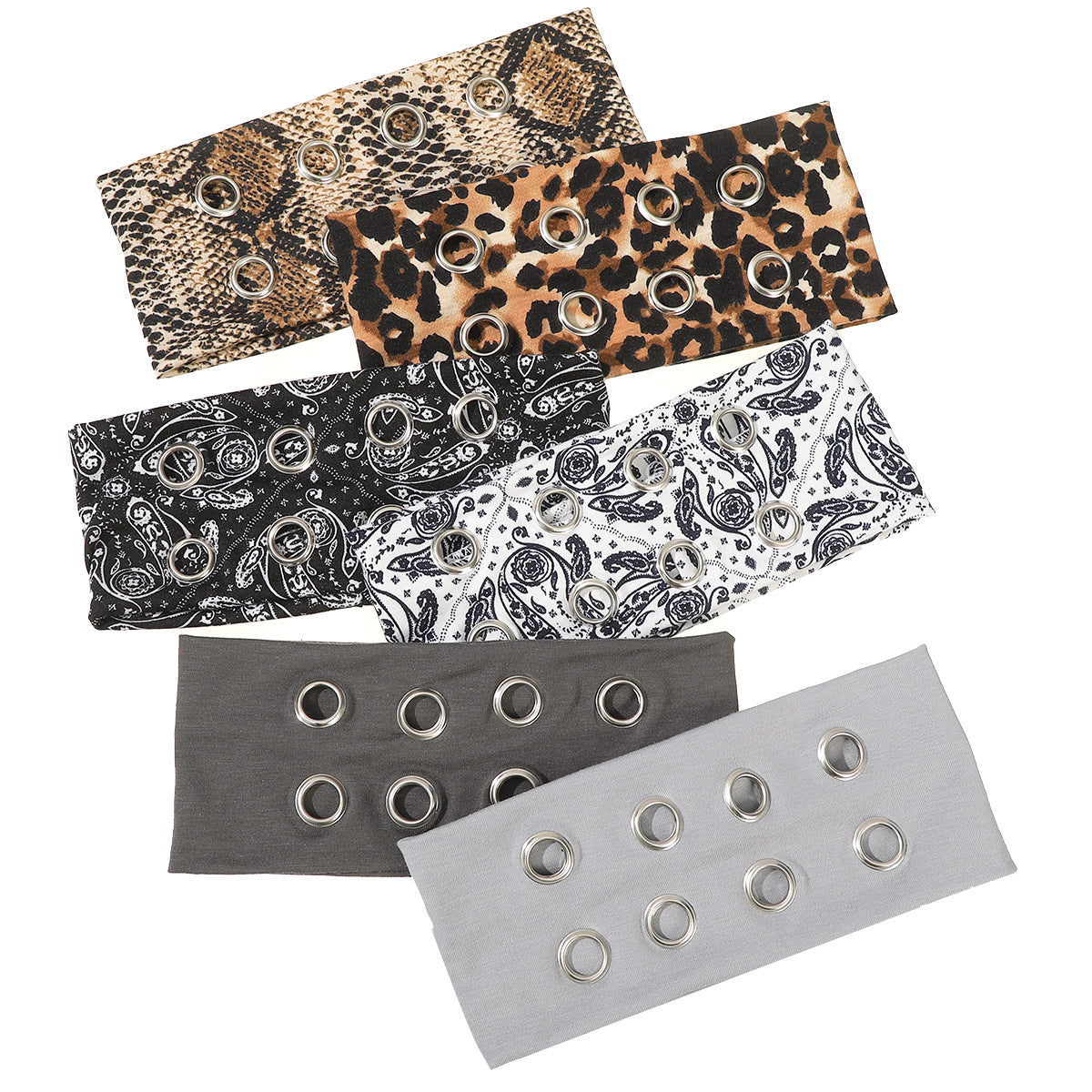 Metal Circle Hair Band for Hair Styling and Hair Accessories – Punk Hip Hop Look