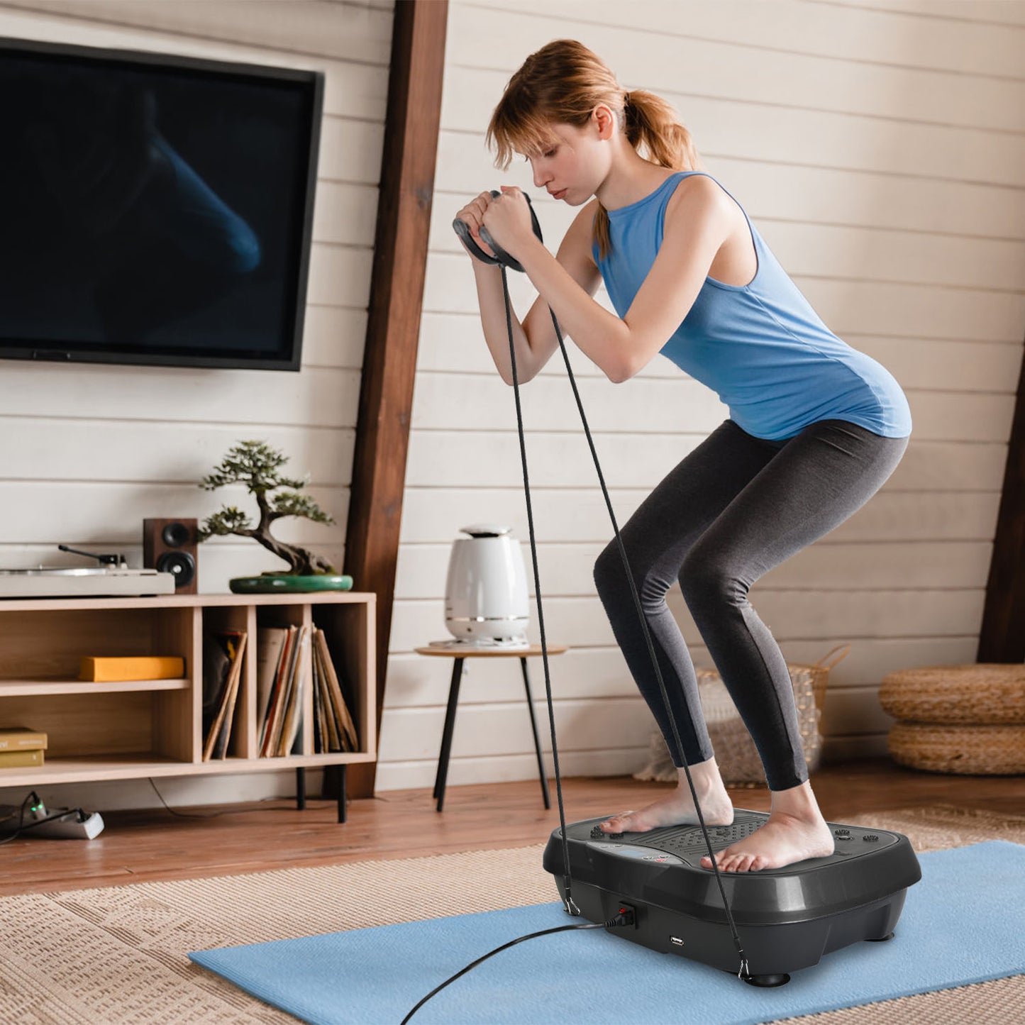 Whole Body Vibration Exercise Machine with 120 Speeds & Remote Control