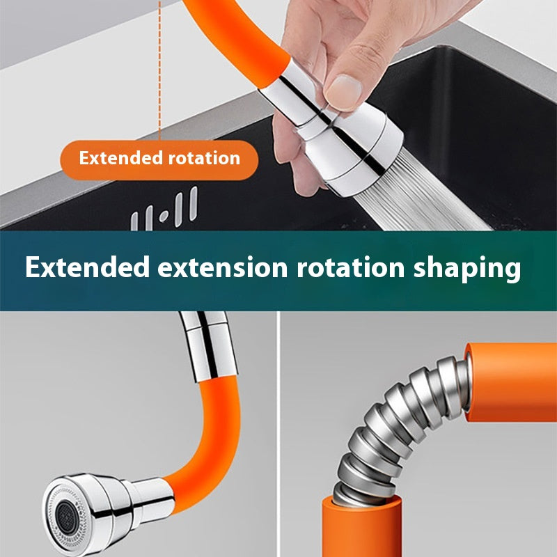 Multifunctional Universal Faucet Sprinkler with ABS Plastic Head – Garden & Home Use