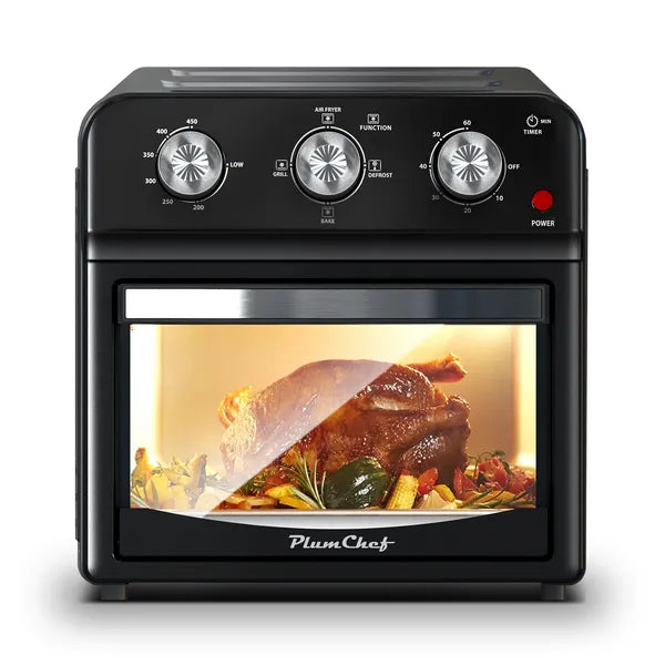 12-Liter Multi-Function Air Fryer with Grill, Bake & Presets – Model GA13S01