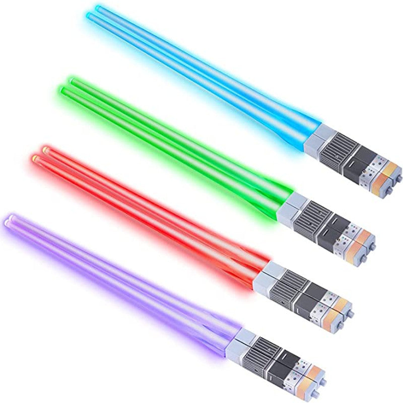 LED Light-Emitting Chopsticks - Creative Light Stick Toys for Home & Party Use