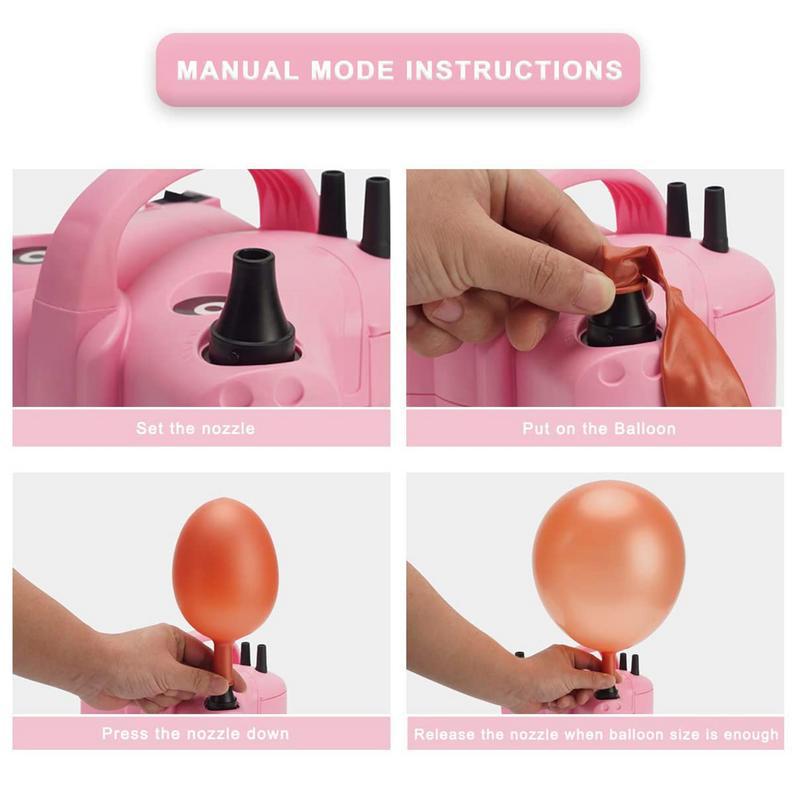 Helium Balloon Pump with Storage Tank for Blowing Balloons - Electric Air Pump