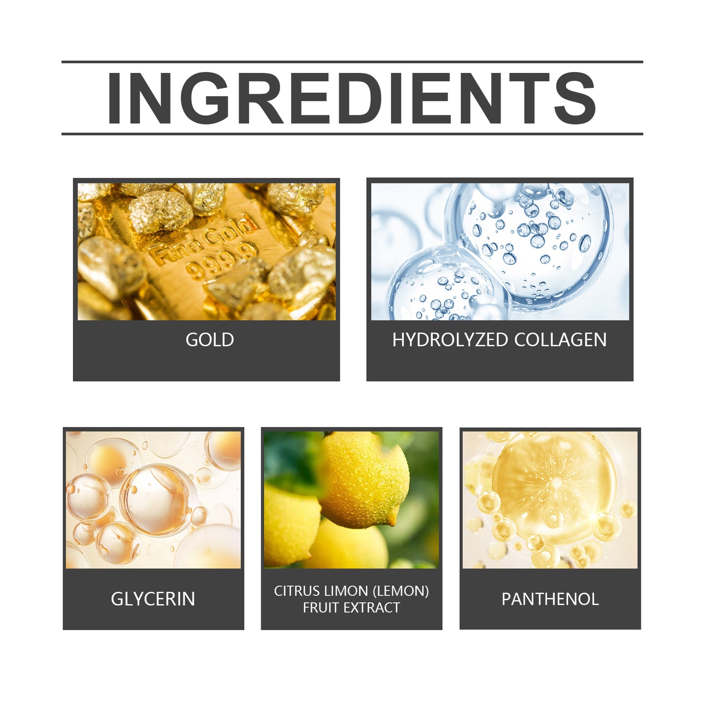 24K Gold Collagen Peel-Off Facial Mask - Deep Cleansing & Firming