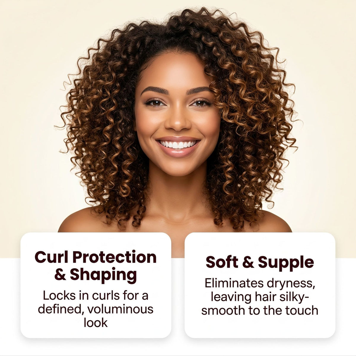 Rich Hair Care Smoothing & Shine Styling Cream - 100g Natural Hair Product