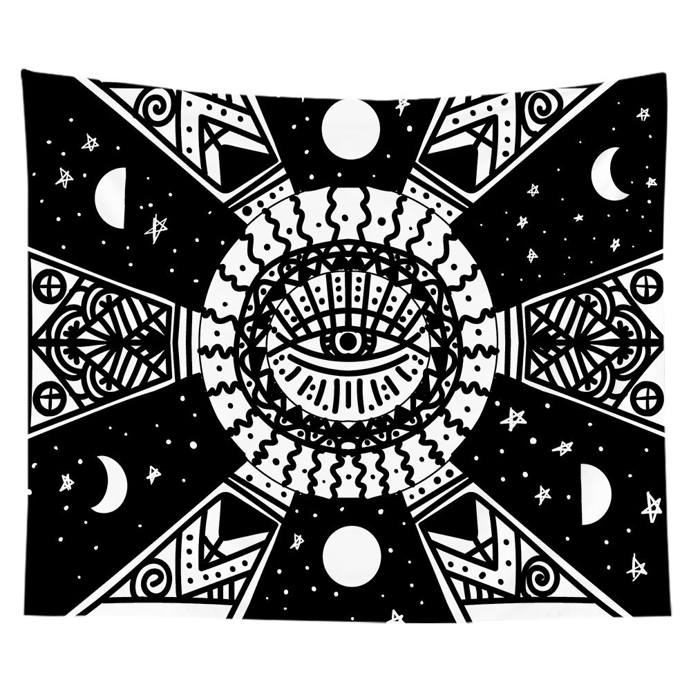 Abstract Art Wall Tapestry for Home Decor - Wind Pattern Fabric Hanging