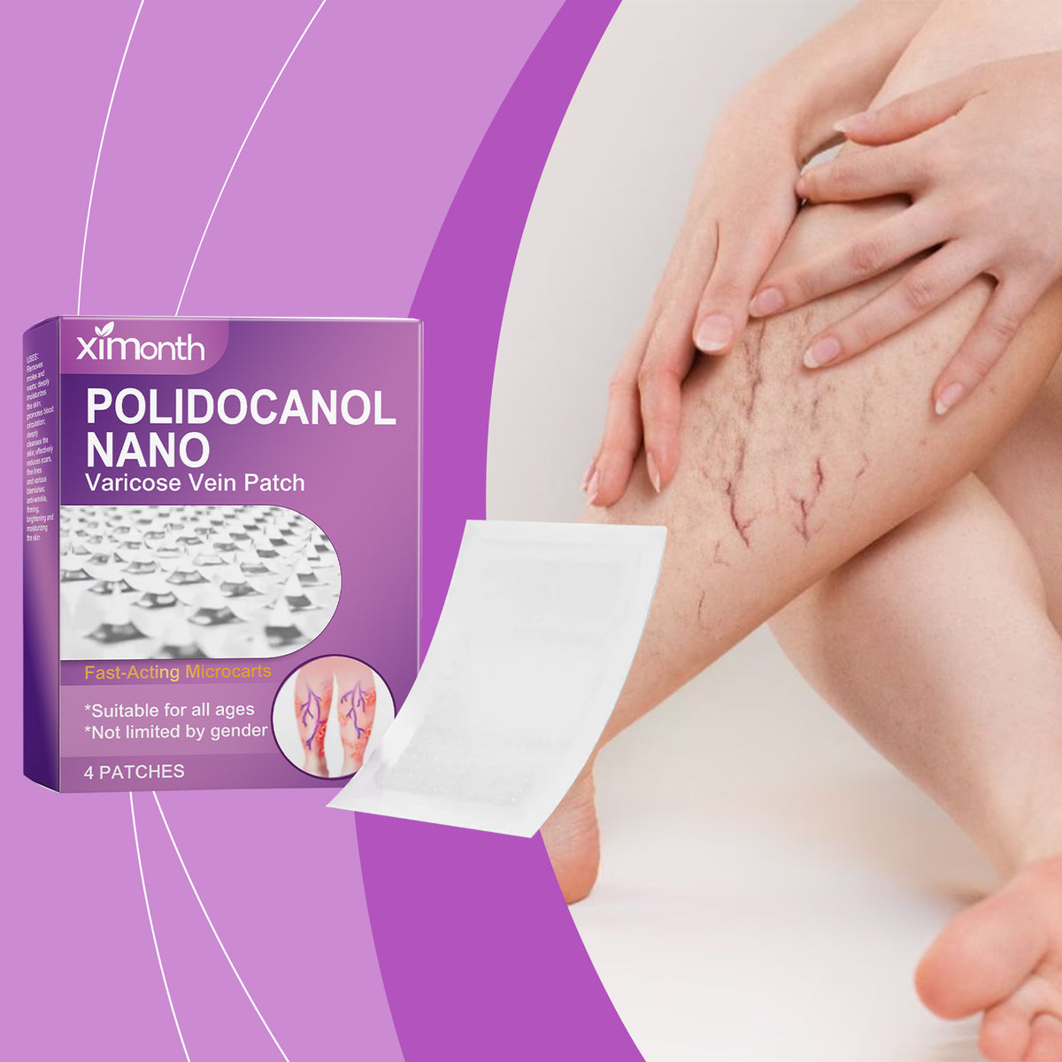 Legs Nursing Adhesive Bandage Gentle Nourishing Daily