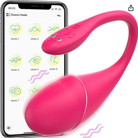 Wearable APP Remote Control Vibrator - G Spot Stimulator with 9 Modes