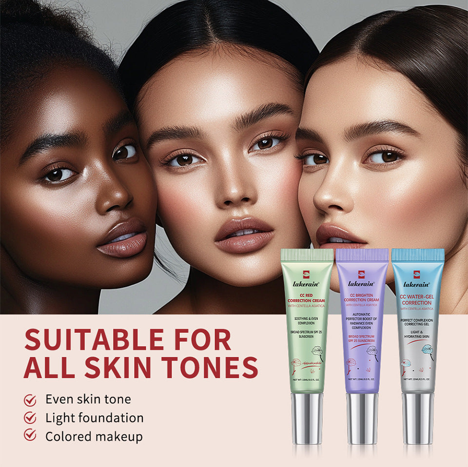 Long-Lasting CC Cream Concealer with Centella Asiatica for Pores and Skin Moisturizing