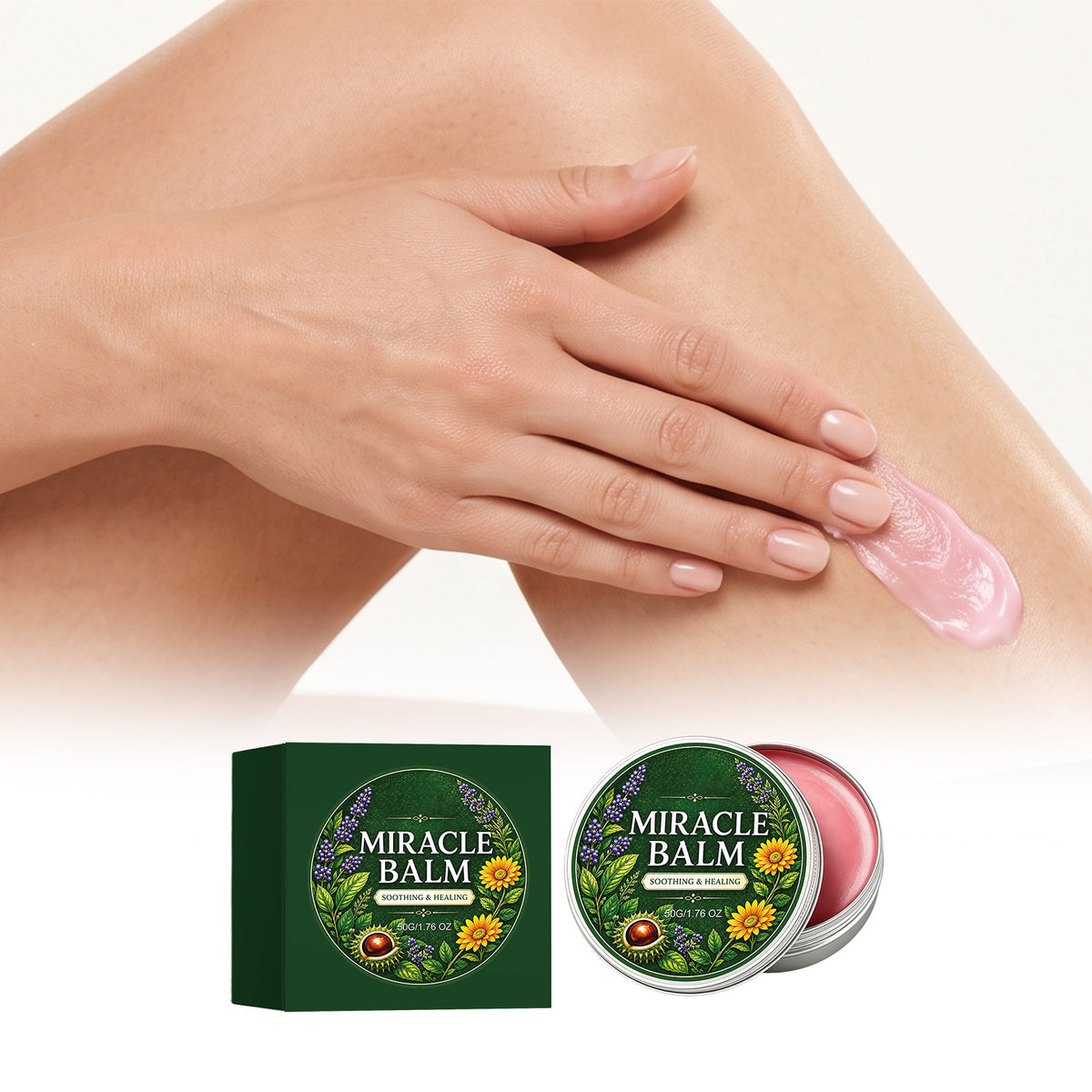 Herbal Leg Care Cream – Soothing Balm, 50g