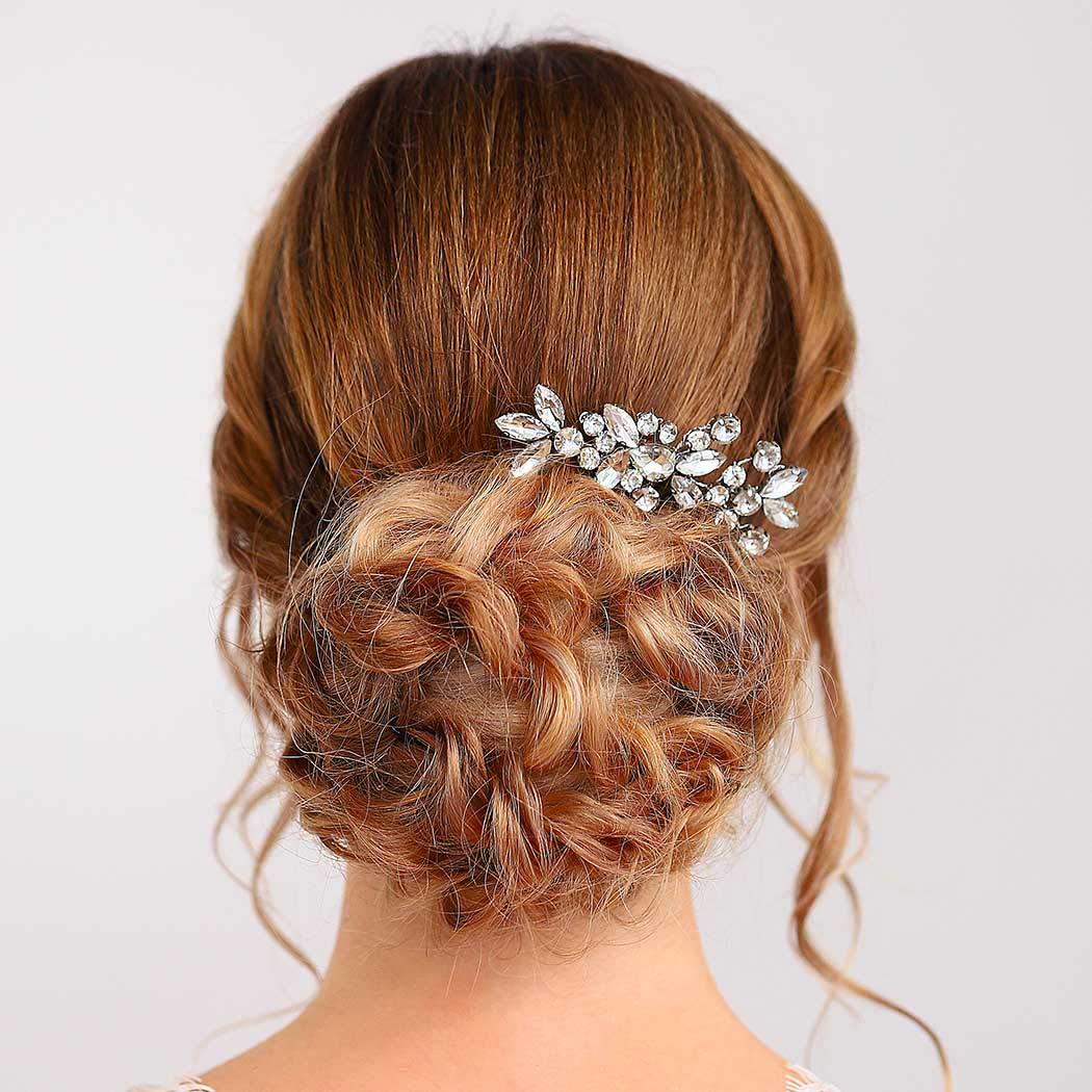 Bridal Handmade Headdress - Gold & Silver