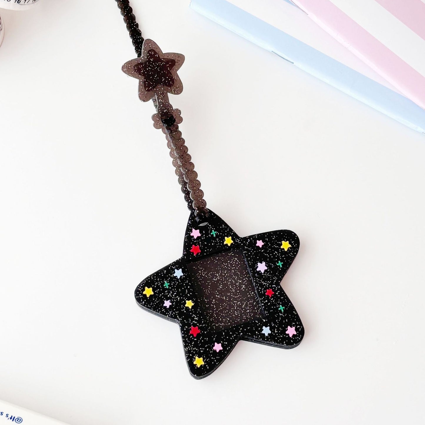 Mini Card Holder with Rope - Silicone ID Badge Holder for Home & Party