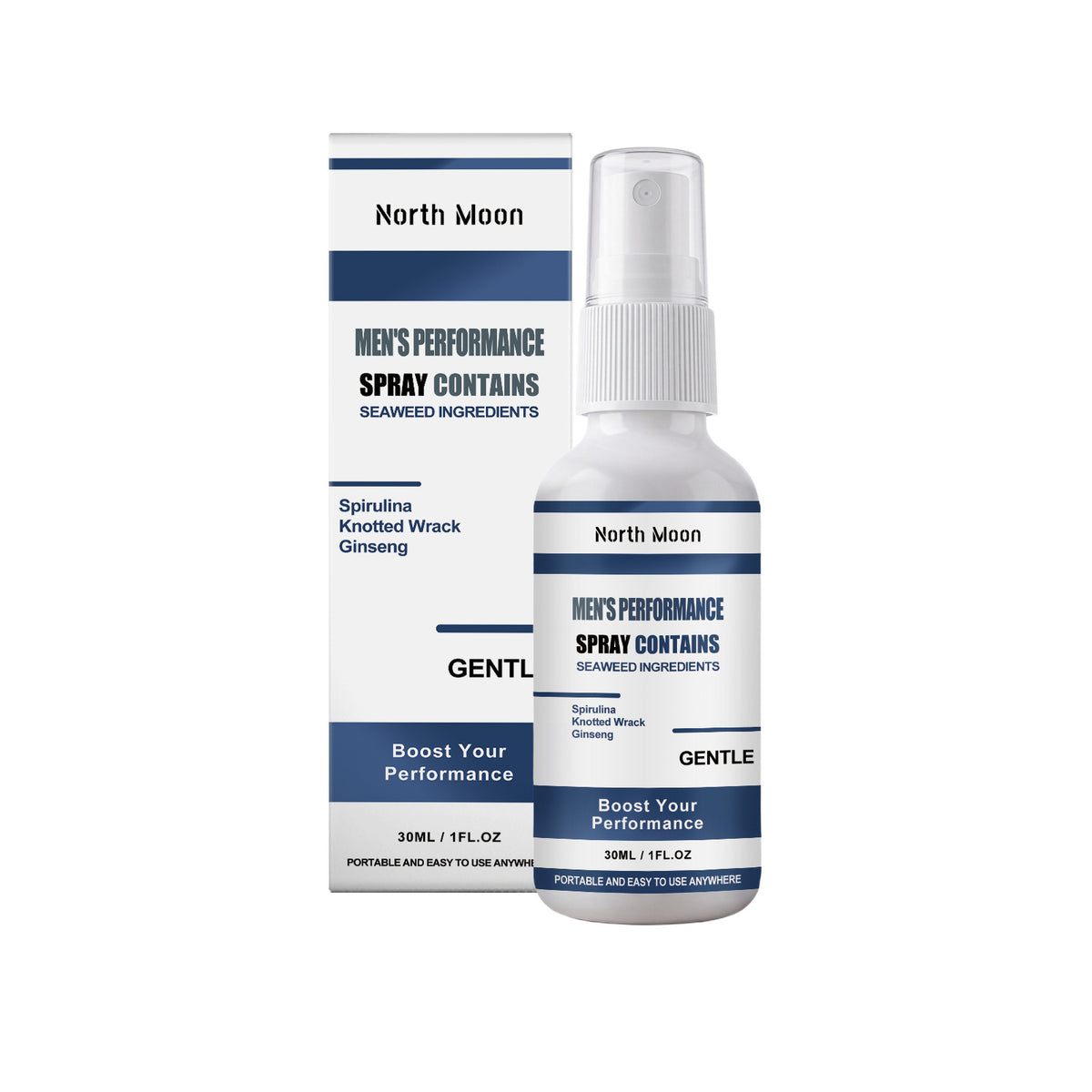 Men's 30ml Performance Body Spray - Refreshing Skin Care Spray for Men