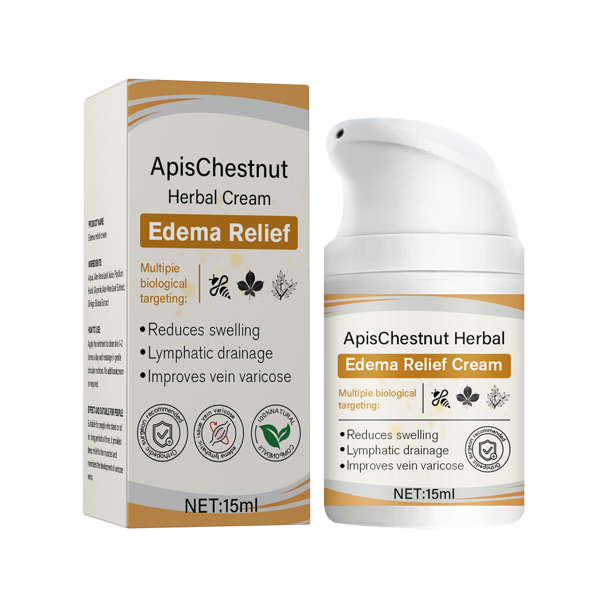 Herbal Mild Relieve Leg Discomfort Moisturizing Skin Daily Massage