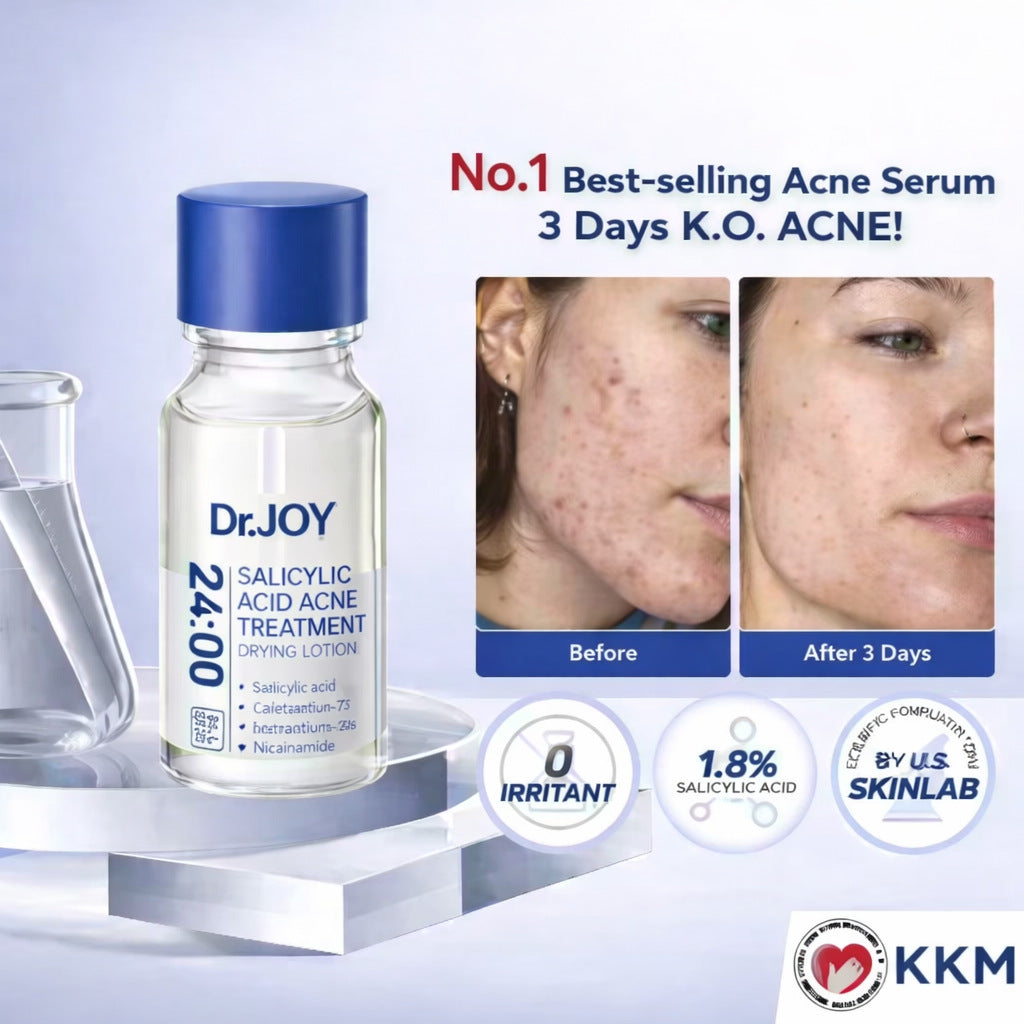 Acne-Fighting Facial Serum with Salicylic Acid for All Skin Types - 20g