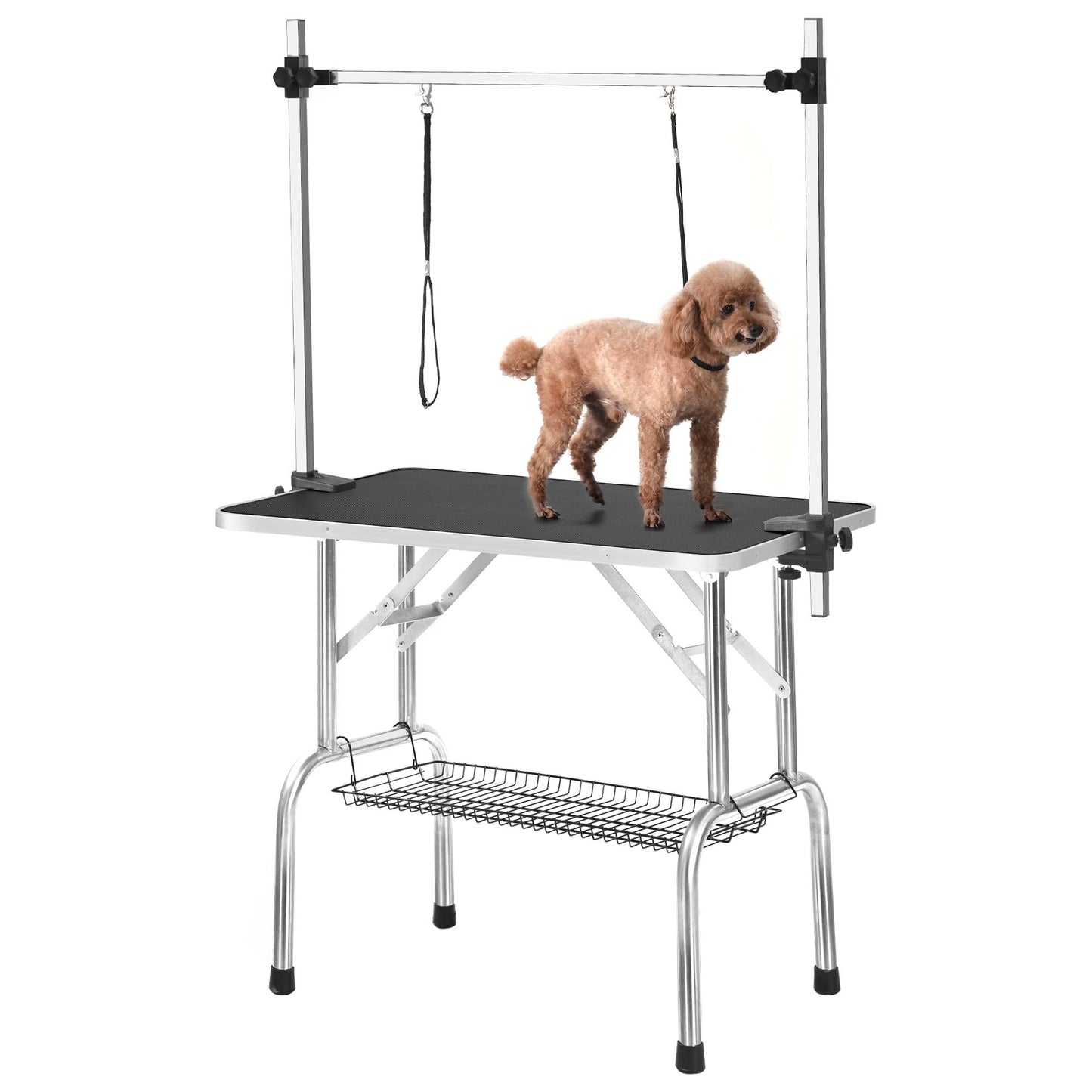 Heavy Duty Adjustable Dog Grooming Table with Non-Slip Surface
