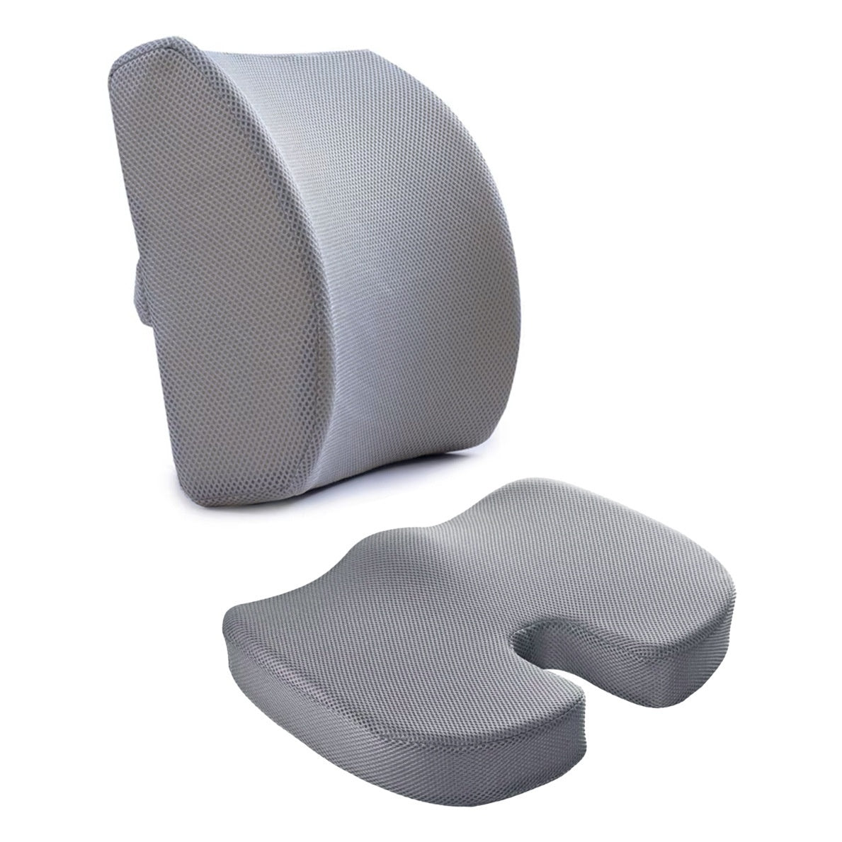 Office Seat Cushion Memory Foam Breathable Mesh & Velvet Options