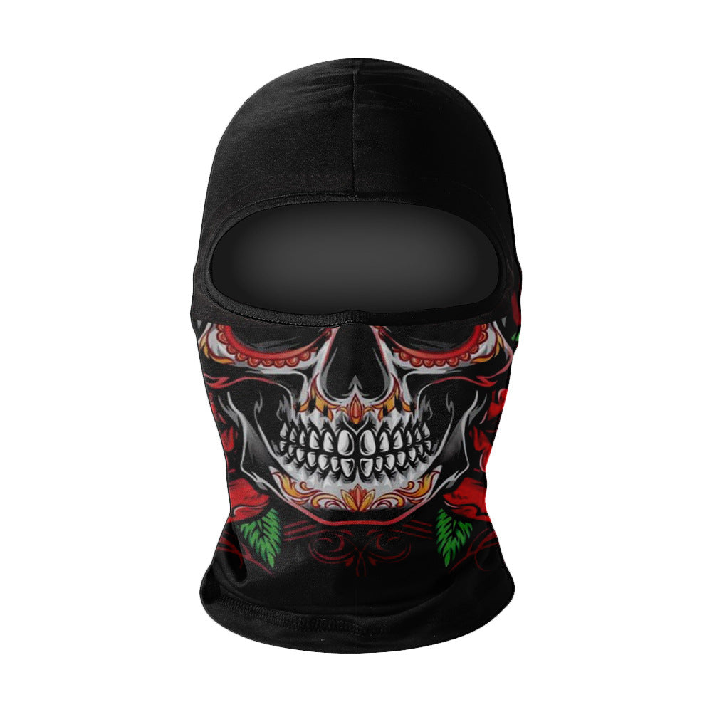 Outdoor Sun Protection Face Cover - Breathable Ice Silk