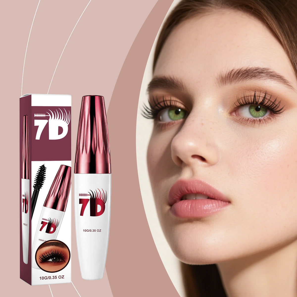 AMZ Curling 3D Mascara Black