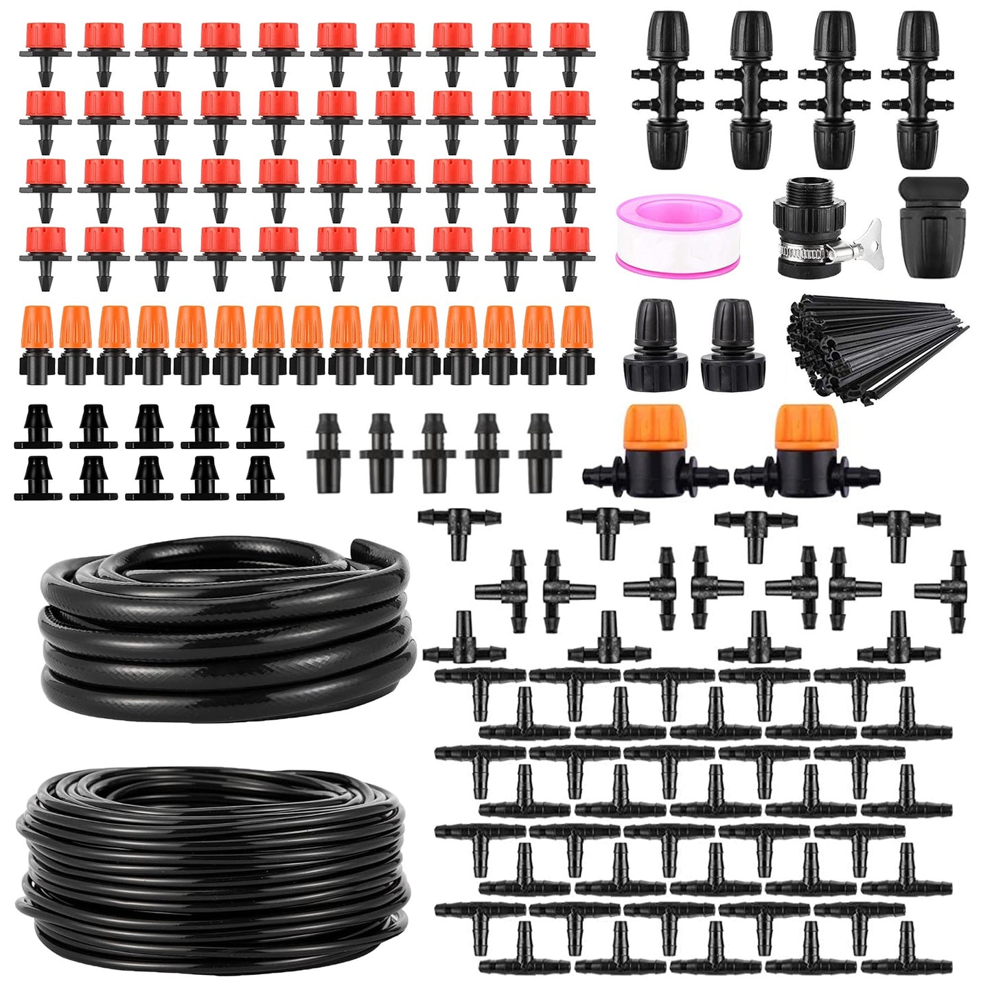 Automatic Drip Irrigation Kit for Garden & Greenhouse Watering System
