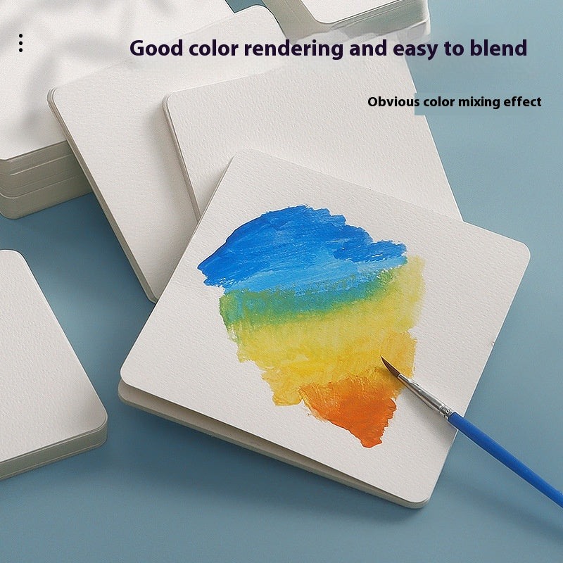 Watercolor Paper Postcard Set - 50 Sheets Various Sizes for Art & Craft