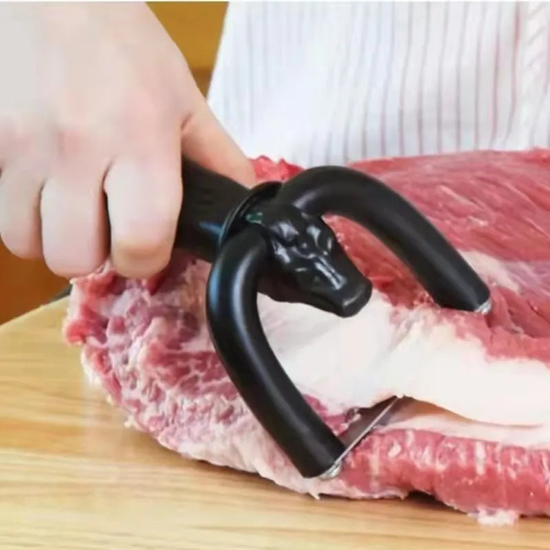 Meat Slicer Handheld Food Grinder for Beef Pork Kitchen Gadgets Black