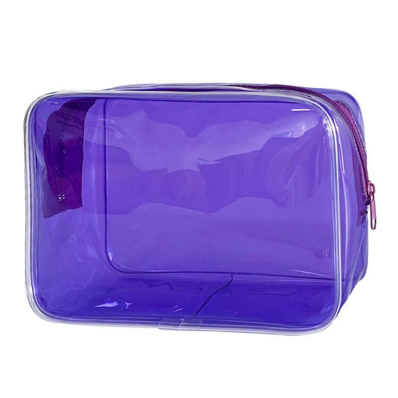 Large Capacity Transparent Cosmetic Bag Waterproof Storage Organizer