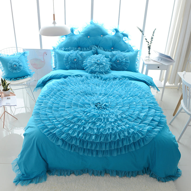 Cotton Princess Wind Bed Skirt - Multiple Sizes & Styles
