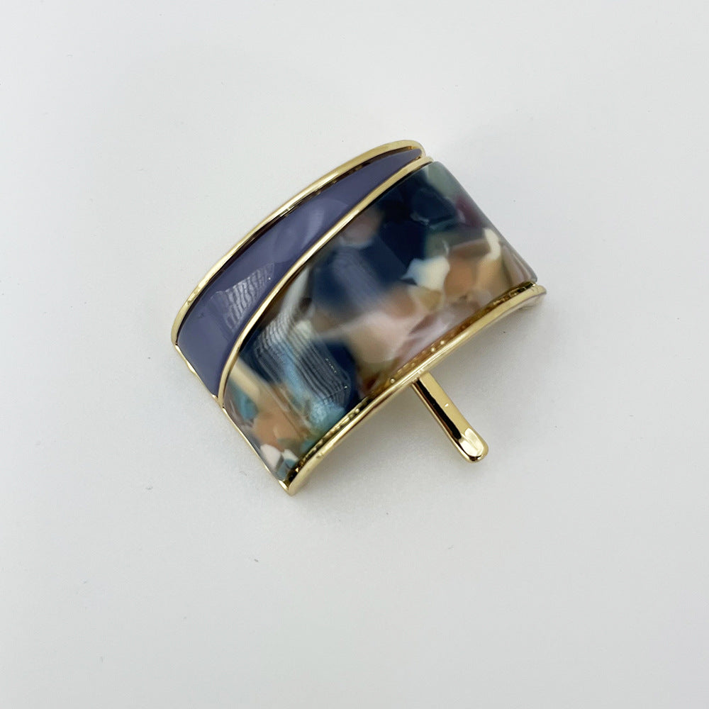 Metal Hair Clip for Low Ponytail, Multiple Colors