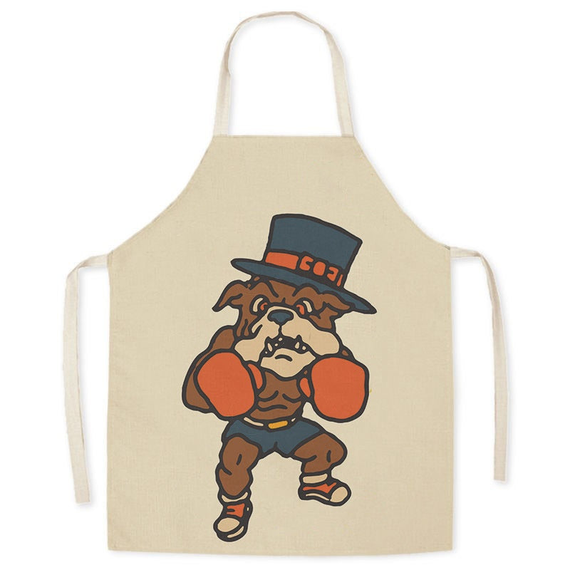 Funny Cartoon Apron for Kids and Adults - Creative Animal Design