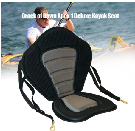 Kayak Backrest Cushion EVA Foam Seat Support for Inflatable Boats & Surfboards