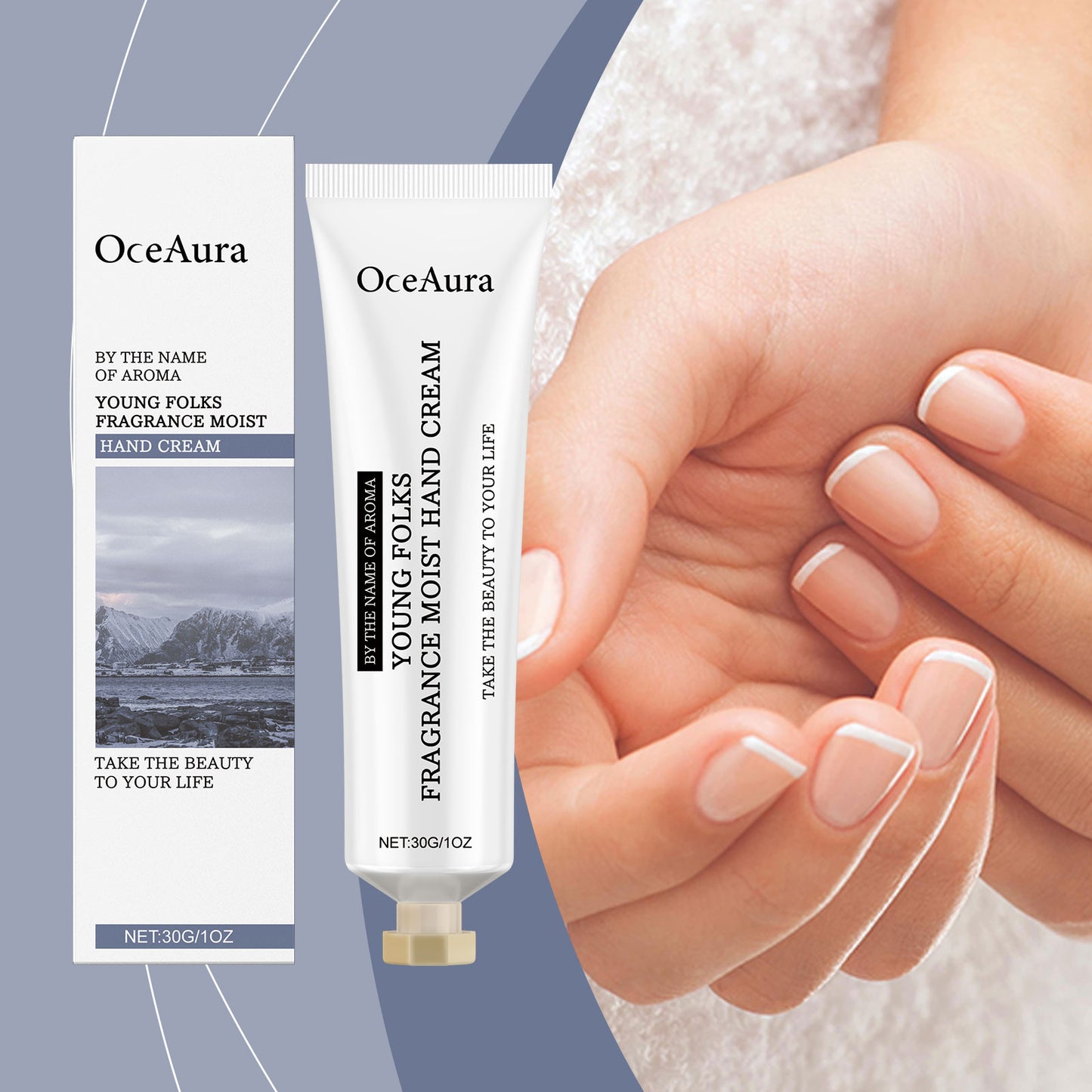 Moisturizing Scented Hand Cream with Avocado Oil & Hyaluronic Acid