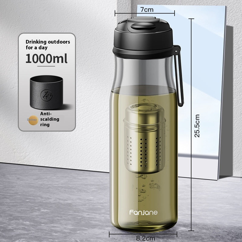 Magnetic Bubble Tea Cup with Separates from Tea Water - Reusable Drinkware