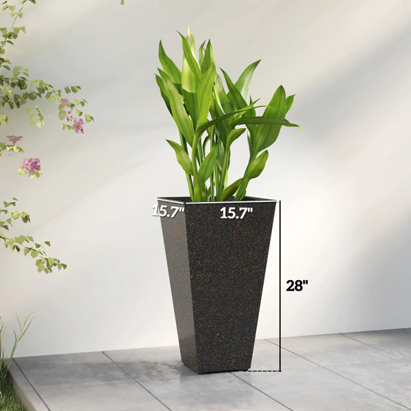 Metal Planter Box for Gardening and Outdoor Decor