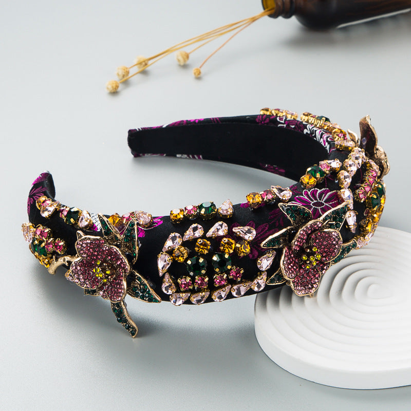 Baroque Plaid U-Shape Headband