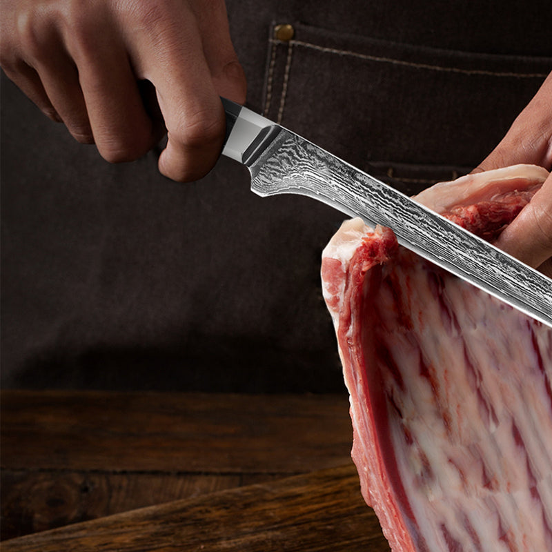 Boning Knife Stainless Steel Kitchen Knife with AUS10 Japan Steel