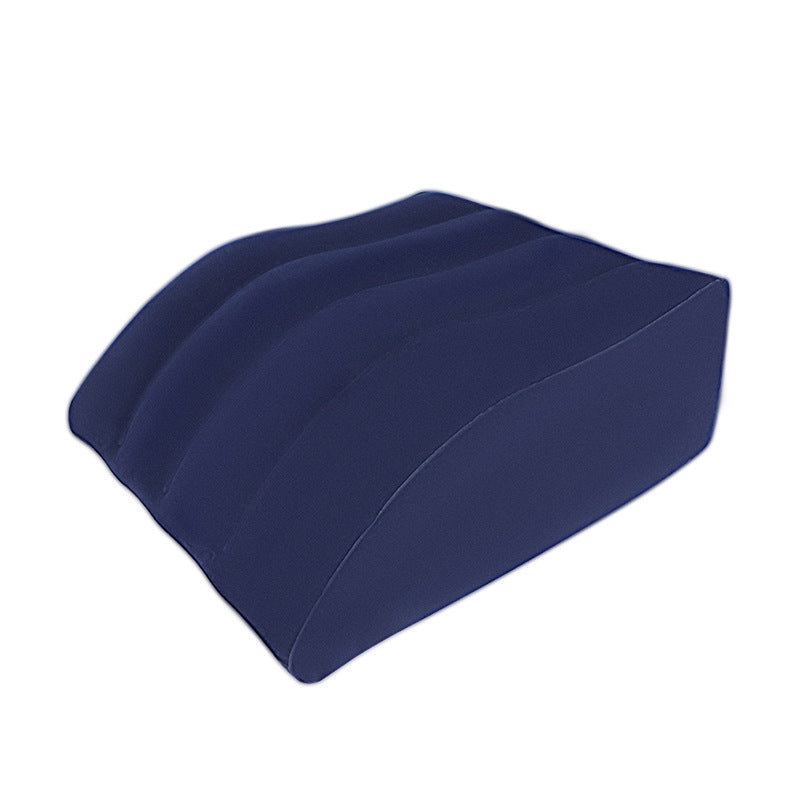 Inflatable Leg Pillow with Ergonomic Support for Bed, Office, Travel