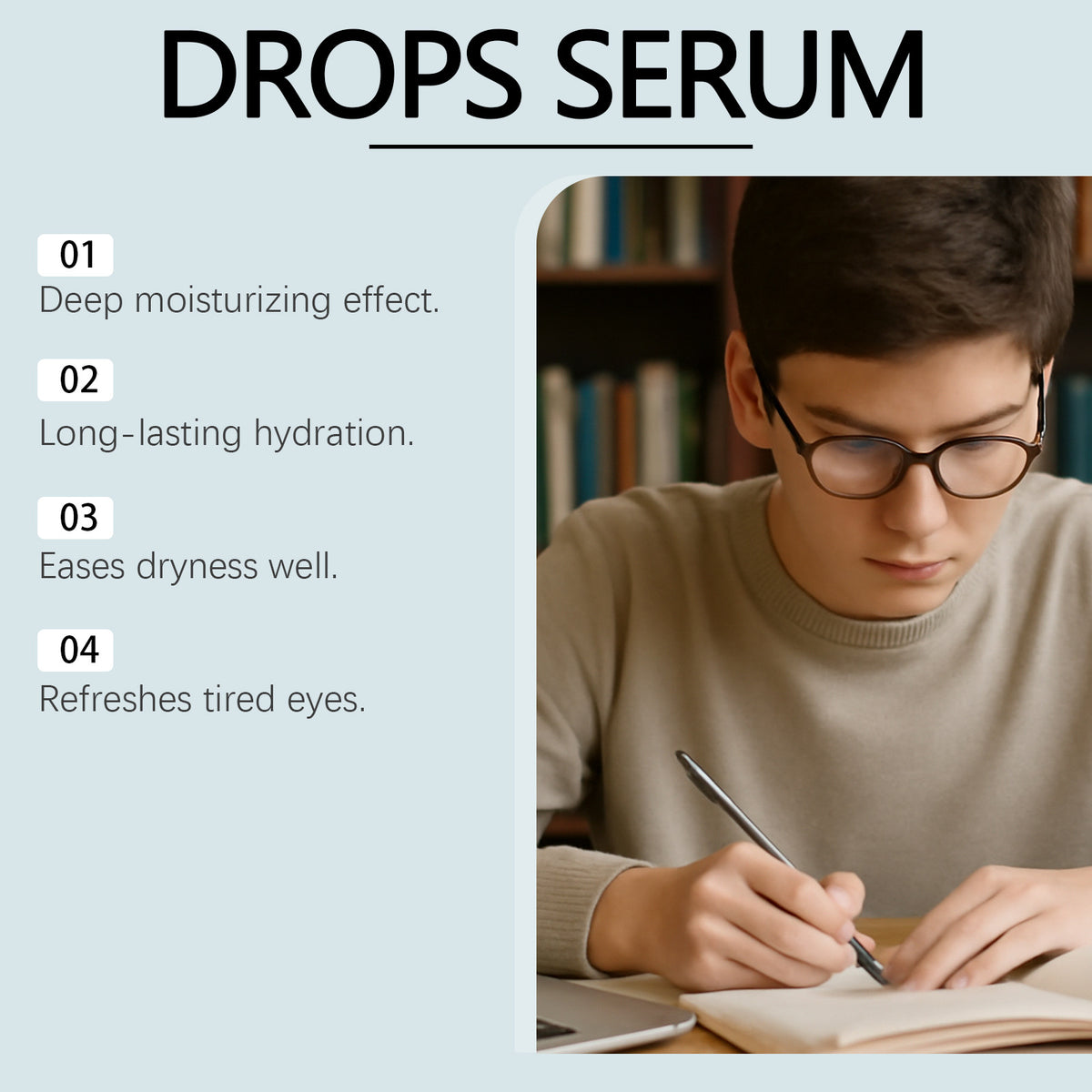 Eye Soothing Solution - 30ml Vitamin E & C Eye Care Serum