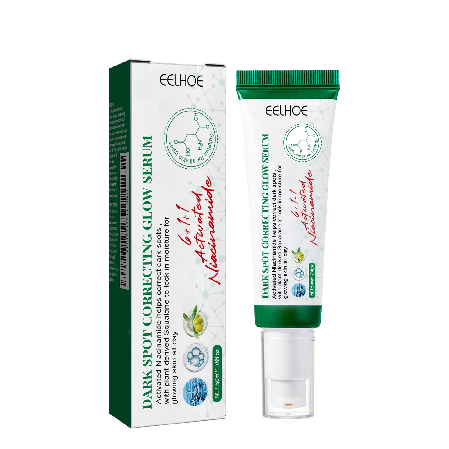 Brightening Facial Essence - 50ml Dark Spot Corrector & Hydrating Serum