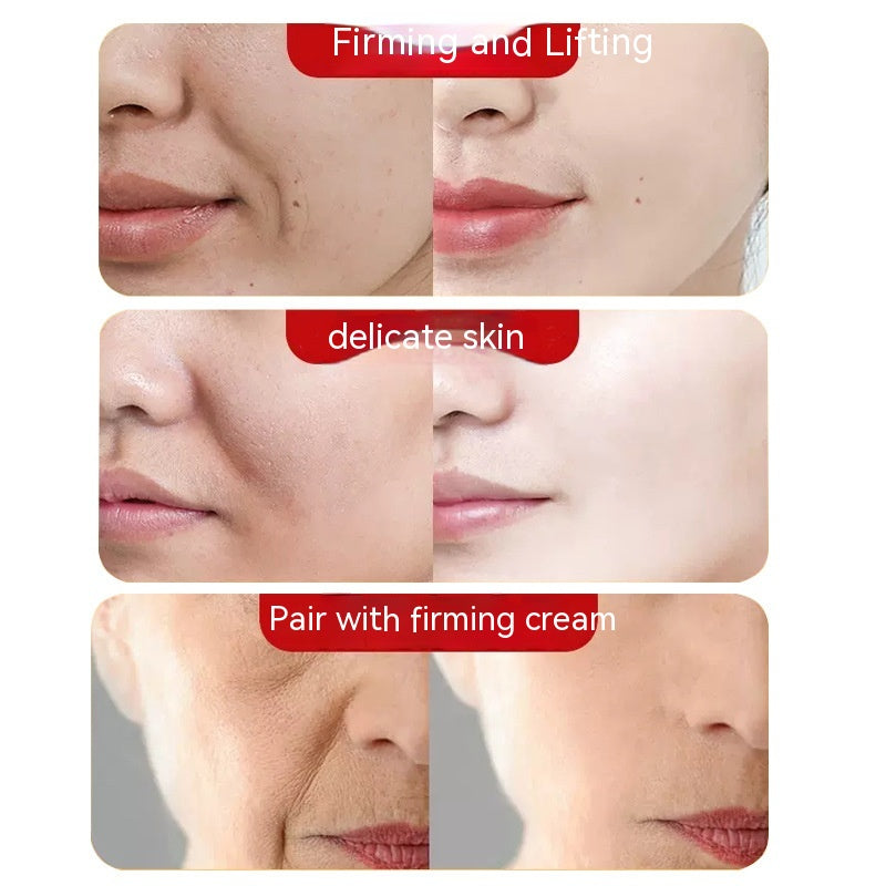 Hydrogel Anti-Wrinkle Face Patches - Firming, Hydrating, Fine Line Reduction, 5 Pieces