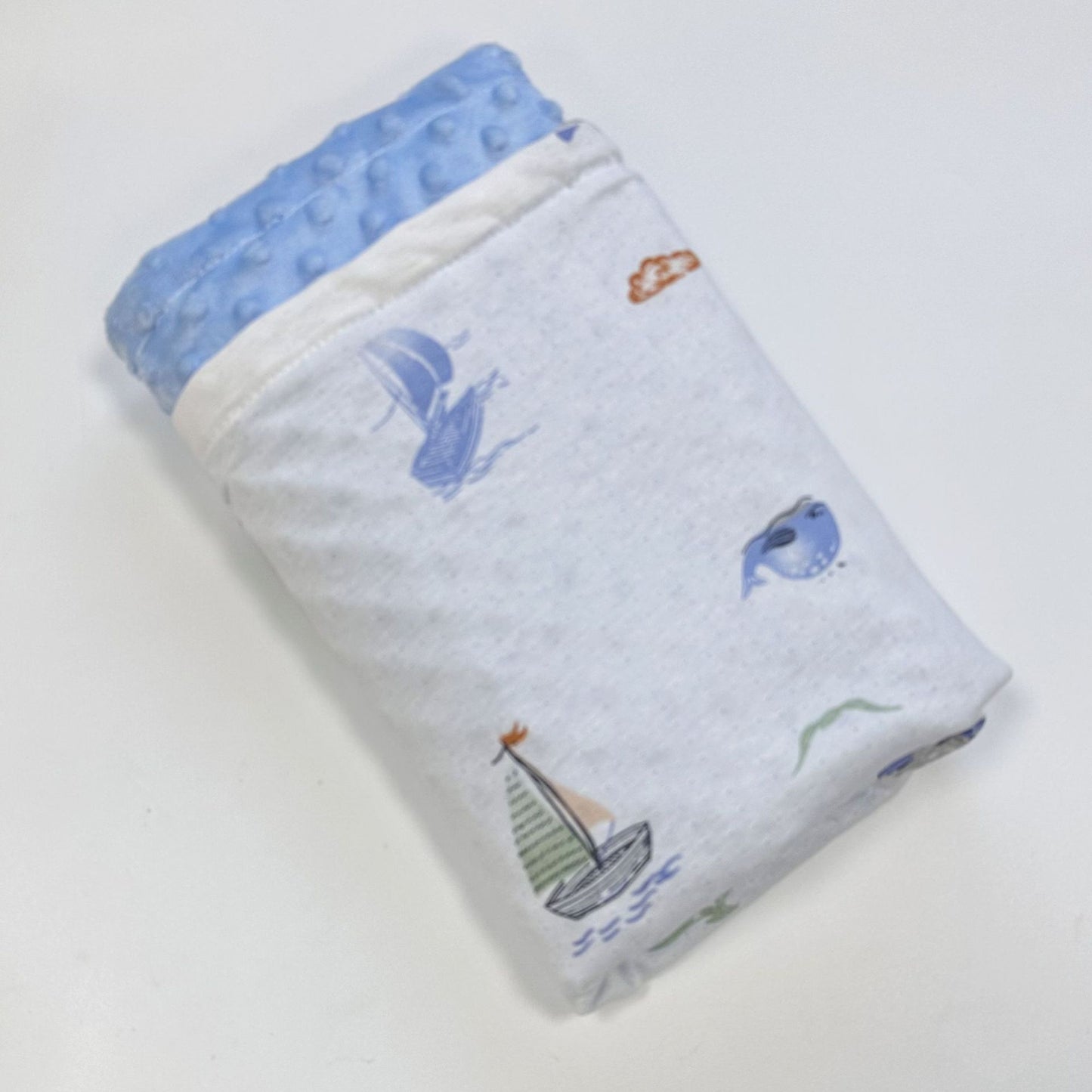 Baby Beanbag Blanket - Soft Cotton Nursery Bedding for Newborns & Toddlers