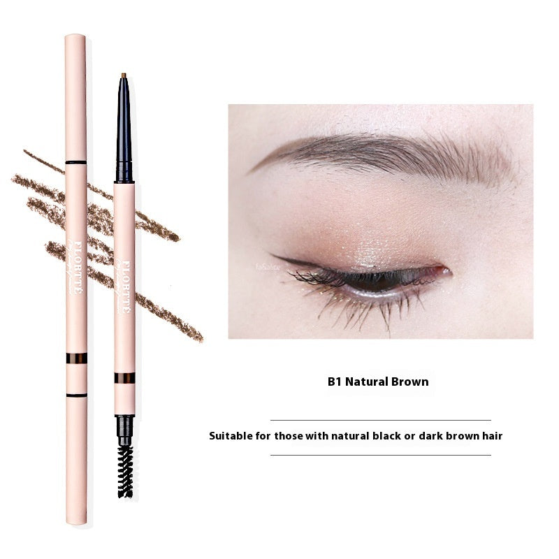Double Head Eyebrow Pencil Set - Thin & Precise Makeup Tool for Brows