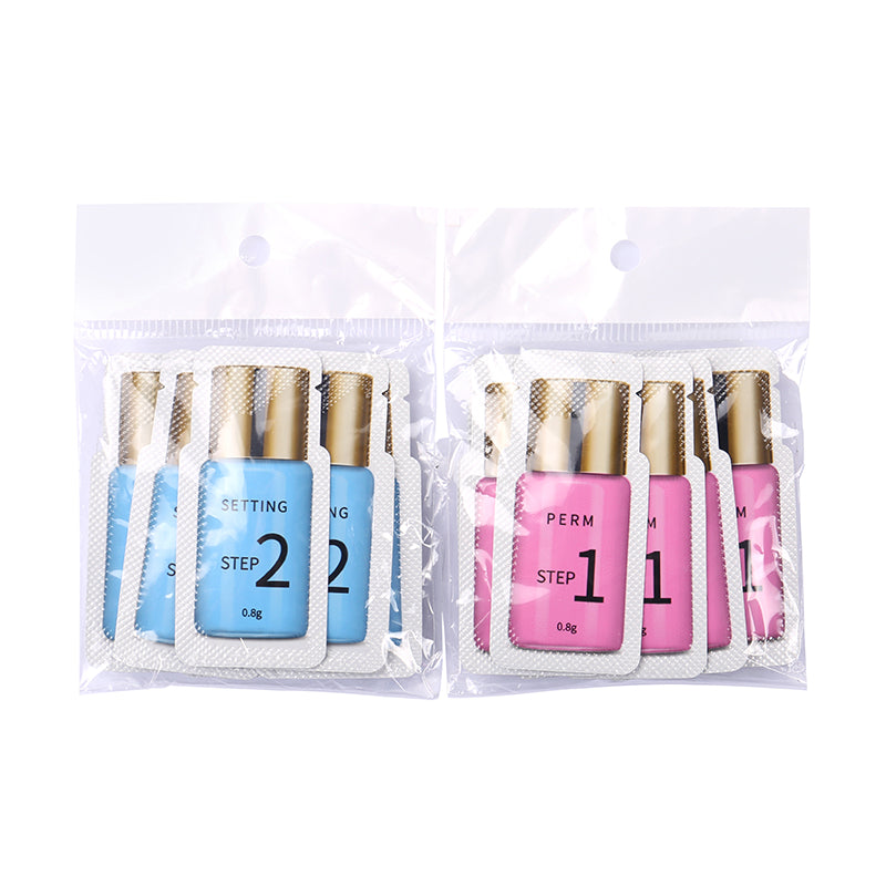 10 Pairs Eyelash Lift Perming Lotion Set - Professional Lash Lift Kit