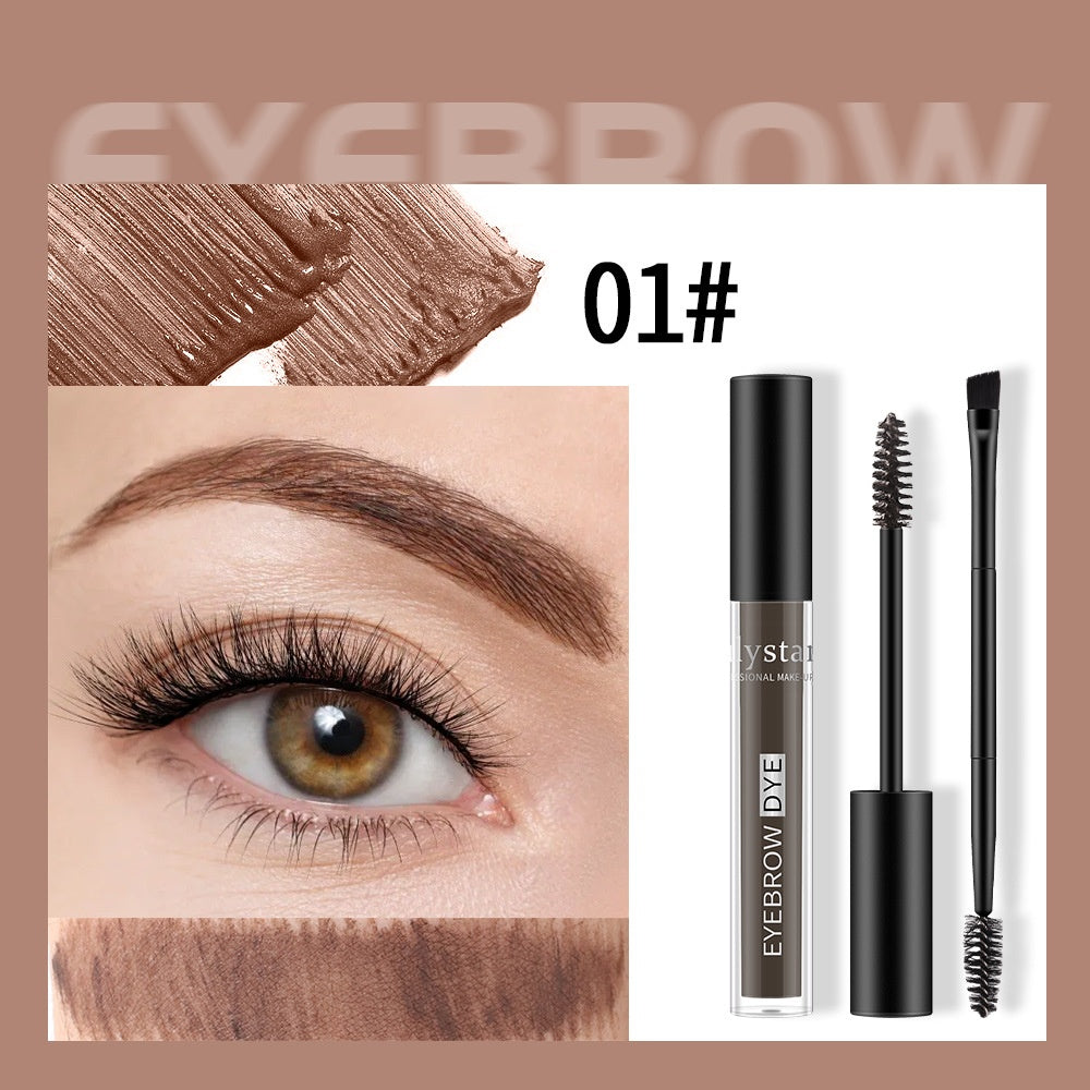 Liquid Eyebrow Cream Set - Waterproof, Long Lasting, Shaping Makeup Tool